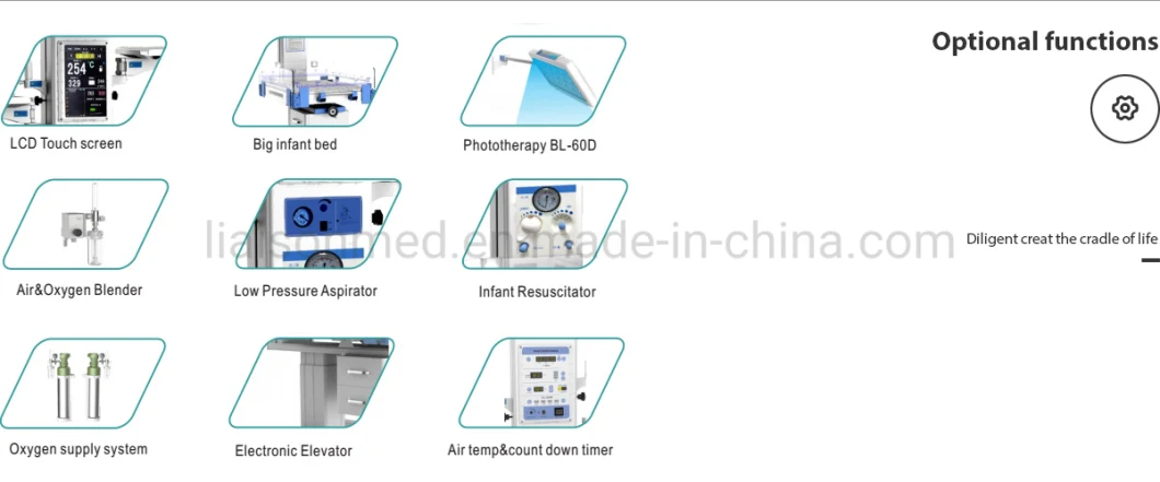 Mn-Iw004 New Design Digital Control Clinic and Hospital Use Infant Radiant Warmer/ Baby Care Equipment