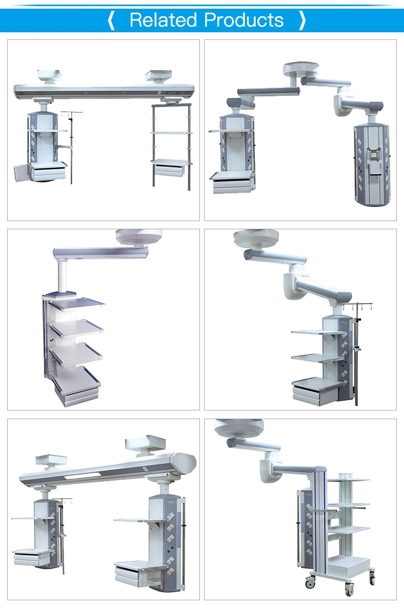 Hospital Equipment Gas Supply Operating Room Ceiling Mounted Surgical Column (HFZ-L)