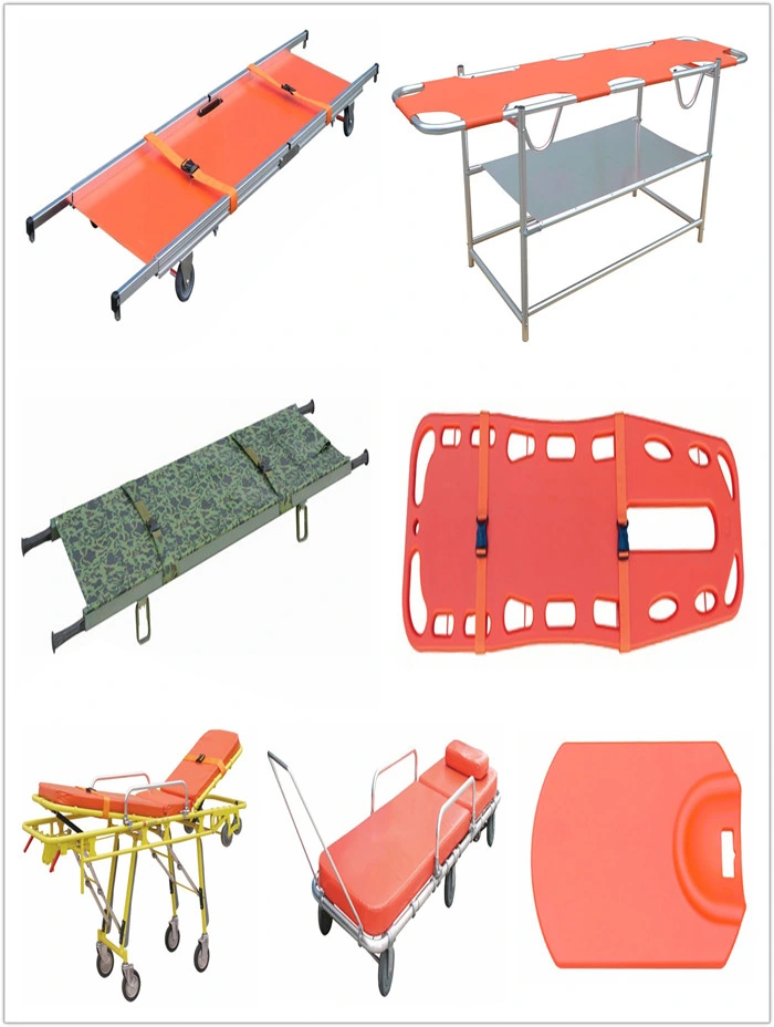 Aluminum Loading Ambulance Stretcher Folding Medical Equipment Hospital Type Equipment