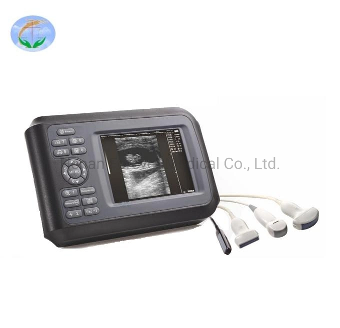 Animal Pet Clinic Black and White Portable Ultrasound Scanner