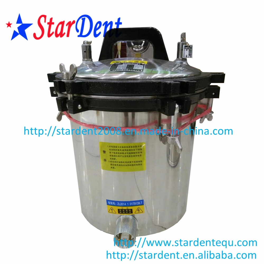 12L Dental Lab Equipment Pressure Cooker Without Faucet Stainless Steel Portable Sterilizer Sterilization