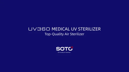 Soto-UV360 UV ランプ光空気滅菌器 UV 滅菌器消毒カート UVC ランプ医療滅菌器