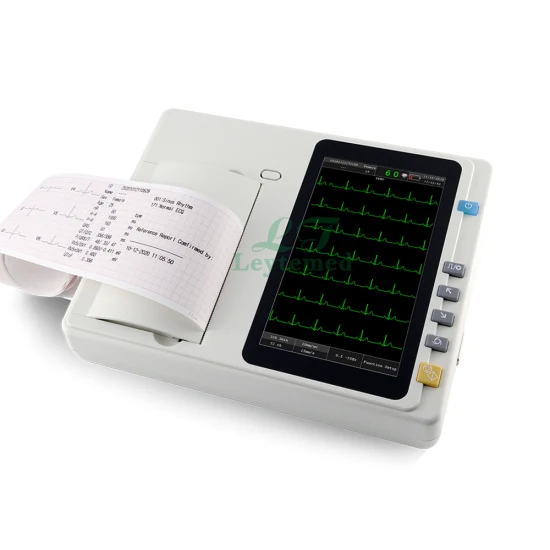 LTSE23 7 インチ 3 チャンネル/6 チャンネル/12 チャンネルタッチスクリーン ECG マシンを格安価格で提供